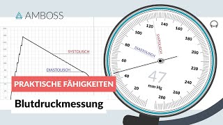 Blutdruckmessen  Schematische Darstellung  AMBOSS Video [upl. by Bozovich]