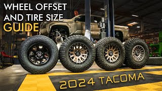 2024 Tacoma Wheel Offset amp Tire Size Guide  FULL CYCLE TEST 2024Tacoma toyotatacoma2024 [upl. by Michaela851]