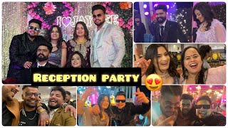 Reception Party Sajan amp Taniya🧿❤️ Pendi Aa Fr Dhakk Champion 😎  Ankush Thakur [upl. by Schwinn581]