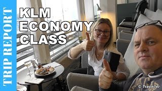 Review KLM  Boeing 737 Economy Class flight from Copenhagen to Amsterdam Schiphol [upl. by Kaete]