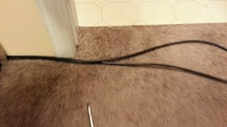 How to hide wires under the carpet [upl. by Neil]