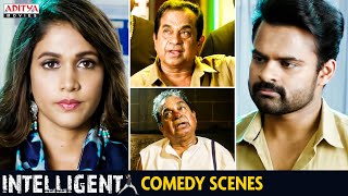 Intelligent Movie Comedy Scenes  Hindi Dubbed Movie  Sai Dharam Tej Lavanya Tripati Thaman [upl. by Ellison]