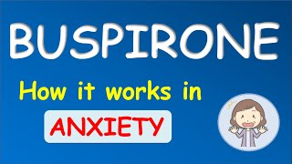 How buspirone is used in treatment of chronic anxiety [upl. by Phio]