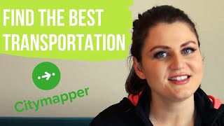 citymapper  public transportation tips for budget travel [upl. by Willard]