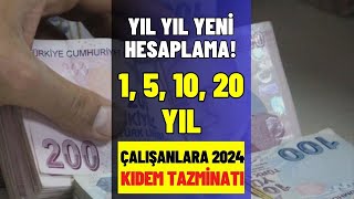 SON DAKİKA HABER 15101520 Yıl Çalışanlar Temmuz’dan itibaren bakın ne kadar tazminat alacak [upl. by Ylrehc]