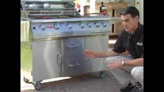 7 Burner Premium Grill Cart [upl. by Cavill]