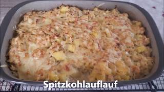 Spitzkohlauflauf mit Pampered Chef®Thermomix ® und Kenwood CC Gourmet [upl. by Wightman840]