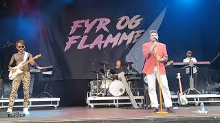 Fyr og Flamme Dansemusik  Live fra Skodborg ParkRock august 2023 [upl. by Jenette]