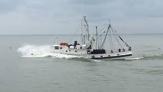 Tampico Star 10 Barco Camaronero Río Pánuco Tampico Madero México [upl. by Cutter745]