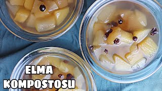 ELMA KOMPOSTOSU TARÄ°FÄ° ğŸ ELMA KOMPOSTO NASIL YAPILIRğŸ APPLE COMPLOTE RECIPE ğŸ‘ğŸ» NEFÄ°S HOÅAF YAPIMI [upl. by At]