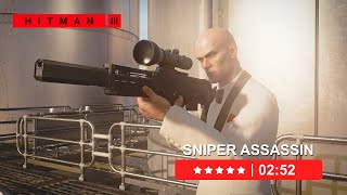 Hitman 3  Mendoza  Sniper Assassin Silent Assassin Suit Only  252 [upl. by Wallace]