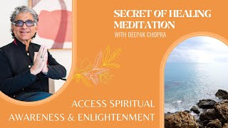 New Guided Meditation with Deepak Chopra  Access Spiritual Awareness and Enlightenment [upl. by Edmonda325]