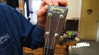 Dick Boak on historic Martin tenor guitars part 1 of 2 [upl. by Hamer129]