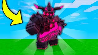 NEW BARBARIAN SKIN Roblox Bedwars [upl. by Hobey285]