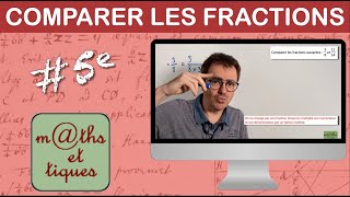 Comparer les fractions 1  Cinquième [upl. by Westberg]