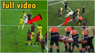 Ter stegen injury video  MarcAndre ter Stegen knee injury vs Villarreal [upl. by Irmina]