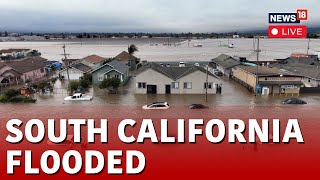 US News Live  California Floods LIVE  Monster Waves And Rain Forecast For California Coast [upl. by Eoj]