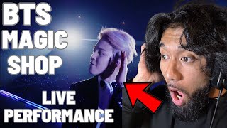 BTS 방탄소년단  Magic Shop Live Performance Eng Sub Turn on CC  REACTION [upl. by Efioa]