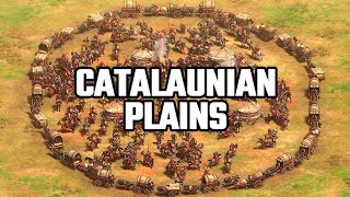 Battle of CATALAUNIAN PLAINS Recreated in Age of Empires 2 [upl. by Wavell17]