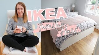 IKEA FURNITURE HAUL  Hemnes Malm Flekke amp more Plus Sneak Peak of my house [upl. by Nenerb]