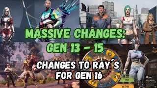 STATE OF SURVIVAL MASSIVE CHANGES TO GEN 13 amp 14 NEW STRATEGY OPTIONS GEN 16 BAD NEWS [upl. by Itram]