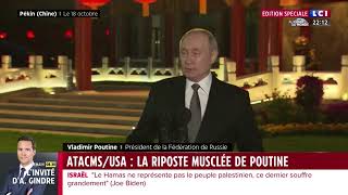 ATACMS  en riposte Poutine menace dutiliser des MIGS et des Kinjals en mer Noire [upl. by May152]