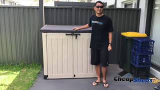 Chunnan Showed Us His Shed Keter Store It Out Max Review [upl. by Shiroma]