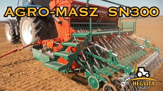 AgroMasz SN300  mechaninė sėjamoji su įdirbimu  Hegvita Agro [upl. by Adnohsed591]