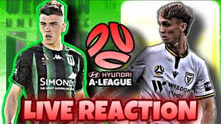 ALeague Live Watch Along  MACARTHUR FC VS WESTERN UNITED SECOND HALF DOUBLE HEADER STREAM [upl. by Arimas766]