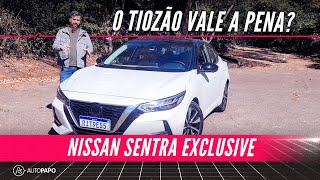 Nissan Sentra Exclusive como é dirigir a nova geração [upl. by Nahgeem70]