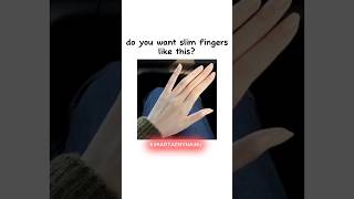 do you want slim fingers like this🐾💗shorts viral fingertrending glowup fypシ aesthetic [upl. by Adidnere]