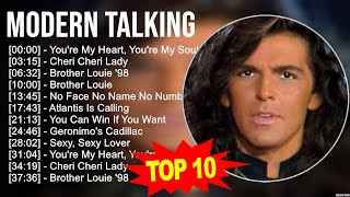 Modern Talking 2023 MIX  Top 10 Best Songs  Greatest Hits  Full Album [upl. by Aleafar]