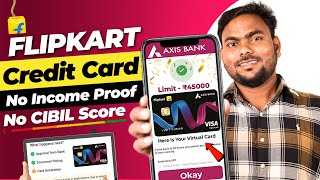 Flipkart axis bank credit card 2024  Flipkart axis bank credit card kaise banaye [upl. by Sessylu]