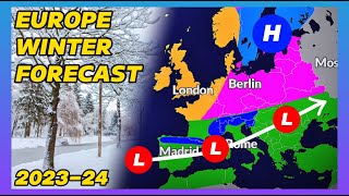 20232024 Europe WINTER Forecast Snow Floods and Bitter Cold Coming… [upl. by Alistair]