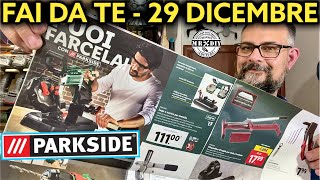 Volantino Parkside Lidl fai da te 29 dicembre 2021 Sega a nastro trapano torcia led Muscarella [upl. by Sander]