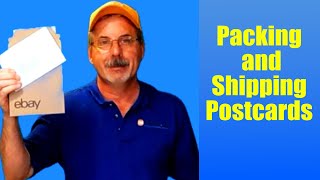 How I Pack and Mail Postcards Updated [upl. by Pampuch]