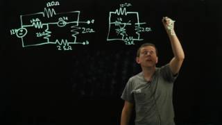 Circuits 1  Thevenin Equivalent Circuit  Example [upl. by Llatsyrc880]