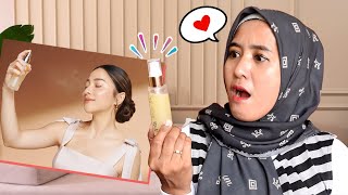 BIAR KAYAK NIKITA WILLY GLOWINGNYA KITA COBA PAKE INI 😍  dAlba White Truffle First Spray Serum [upl. by Ramey]