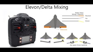 How to Elevon Mixing on in Microzone Radio [upl. by Ahs709]