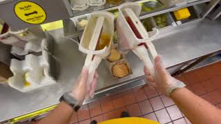 Making A Double Quarter Pounder At McDonalds [upl. by Shaeffer587]