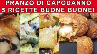 PRANZO CAPODANNO 2020 5 RICETTE  FoodVlogger [upl. by Butta]