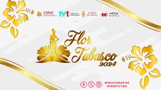 Elección de la Flor Tabasco 2024 [upl. by Ahsemac]