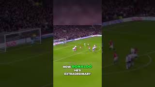 Cristiano Ronaldos Extraordinary Goal A Memorable Moment for Manchester United [upl. by Nosreffej]