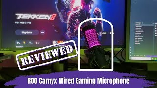 ROG Carnyx USB Gaming Microphone  Reviewed [upl. by Relly]