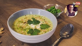 VELOUTÉ DE PETITS POIS AU BEURRE DE CACAHUÈTES  IDÉE SOUPE [upl. by Leggat]