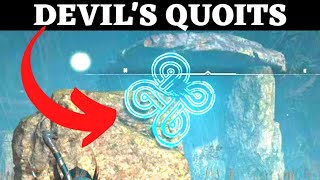 Devils Quoits Valhalla Standing Stones Puzzle Glowcestrescire Devils AC Assassins Creed Valhalla [upl. by Lilah]