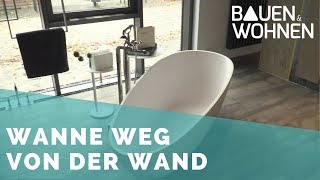 Badezimmer planen freistehende Badewannen  Mittelpunkt im Badezimmer [upl. by Cristen418]