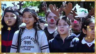 VILLANCICOS EN PLAZA DE ARMAS  PORQUE TENEMOS HISTORIAEDUCAMOS PARA EL FUTURO [upl. by Gnaht]