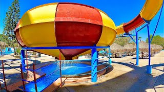 Twister Water Slide at Albercas El Vergel Water Park [upl. by Lledraw]