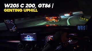 W205 C 200 GT86  云顶 Genting Uphill  July 25 2024 POV [upl. by Marsh]